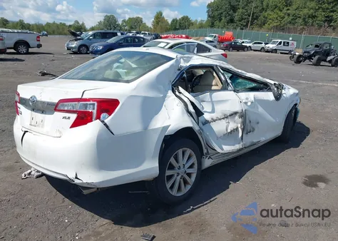 2012 Toyota Camry Xle V6 z USA, uszkodzony, nr VIN 4T1BK1FK9CU500412